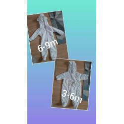 Baby coats, all in ones and sleeping bags