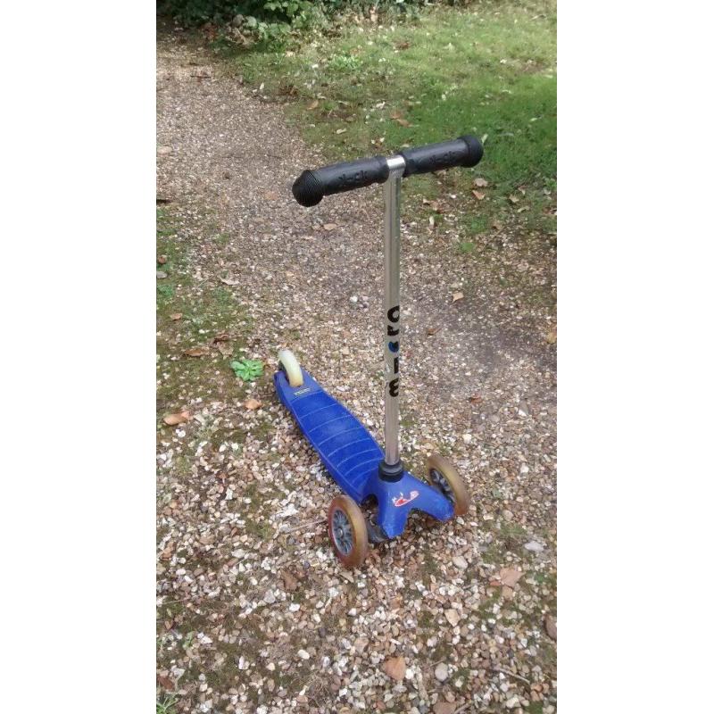 Mini Micro Scooter - Blue