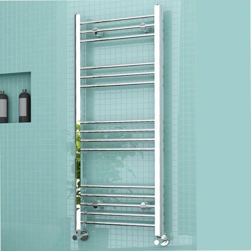 1200x500mm Chrome Straight Heated Bathroom Towel Radiator RRP ?139.97 OUR PRICE ONLY ?60.00
