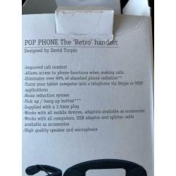 Brit pop phone handset