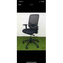Black Desk Chair - Mesh Back