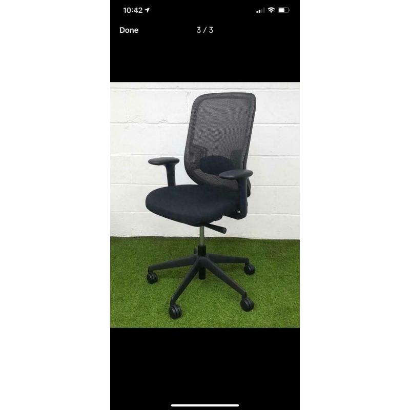 Black Desk Chair - Mesh Back