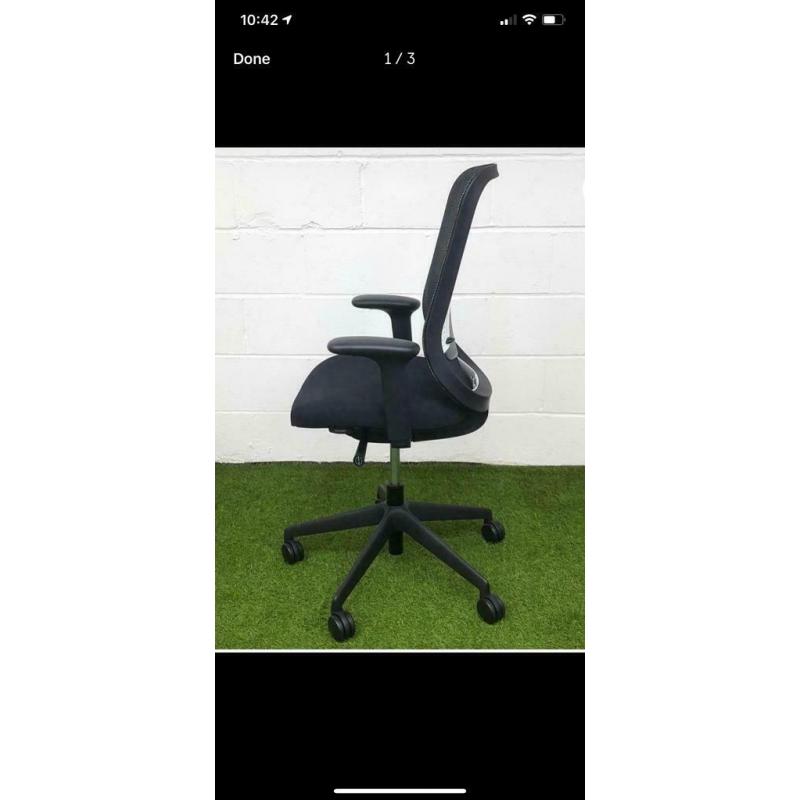Black Desk Chair - Mesh Back