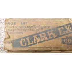 Clark expansive auger bit Convalco woodwork