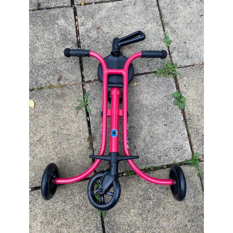 Micro scooter trike