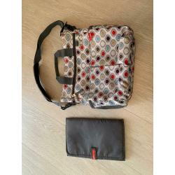 Skiphop changing bag with changing mat