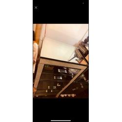 MIRROR CHESTER DRAWS WITH JEWELLERY BOX