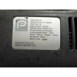 Performance pendulum Jigsaw variable speed. 500w. ?12.00. Lincoln area