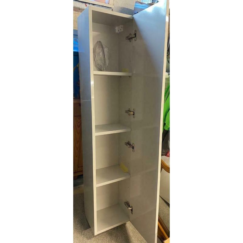 Tall Bathroom Cabinet soft close NEW