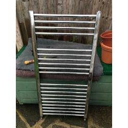 Chrome Towel radiator - used condition