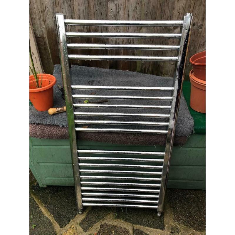 Chrome Towel radiator - used condition