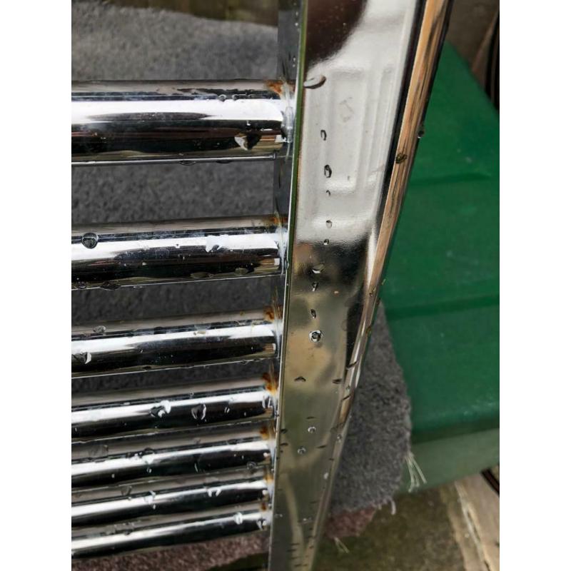 Chrome Towel radiator - used condition