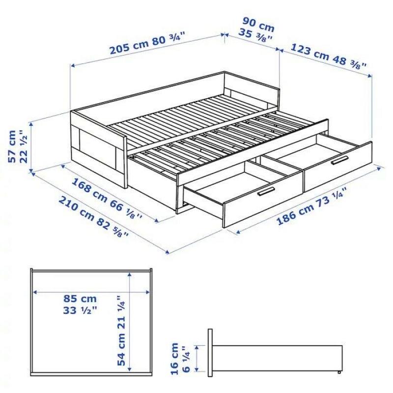 IKEA brimnes day bed