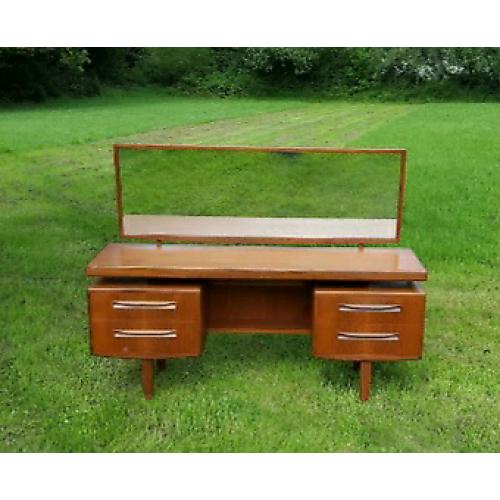 G Plan dressing table / sideboard with mirror teak