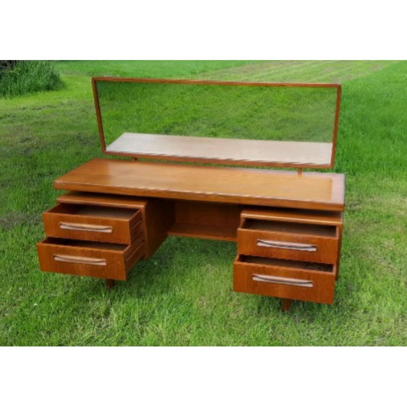 G Plan dressing table / sideboard with mirror teak