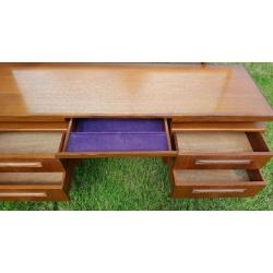 G Plan dressing table / sideboard with mirror teak
