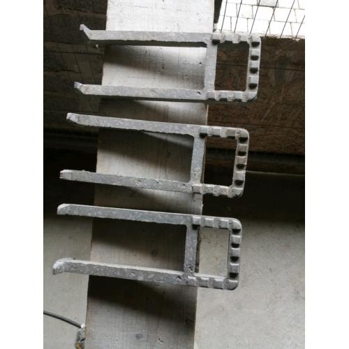 Metal manhole steps