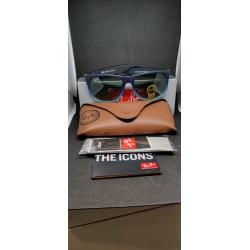 Ray-ban justin sunglasses blue