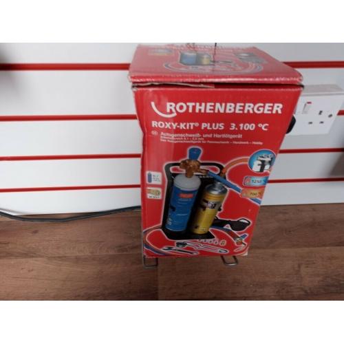 Rothenberger Roxy Kit 120L Portable Brazing & Welding Kit