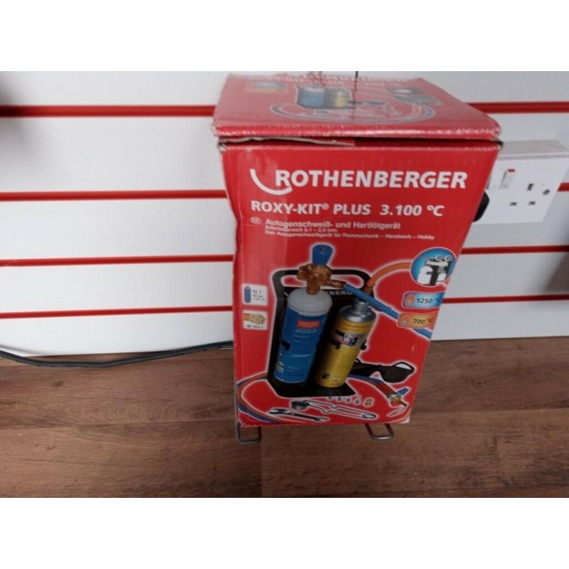 Rothenberger Roxy Kit 120L Portable Brazing & Welding Kit