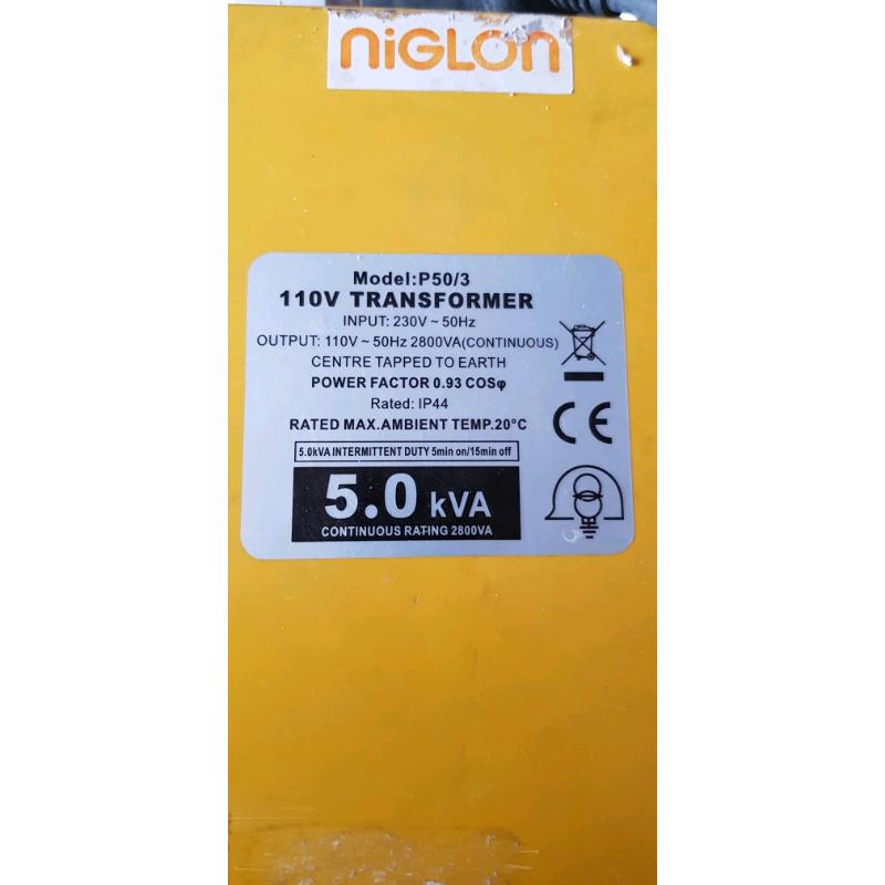 Transformer 5kva and leads