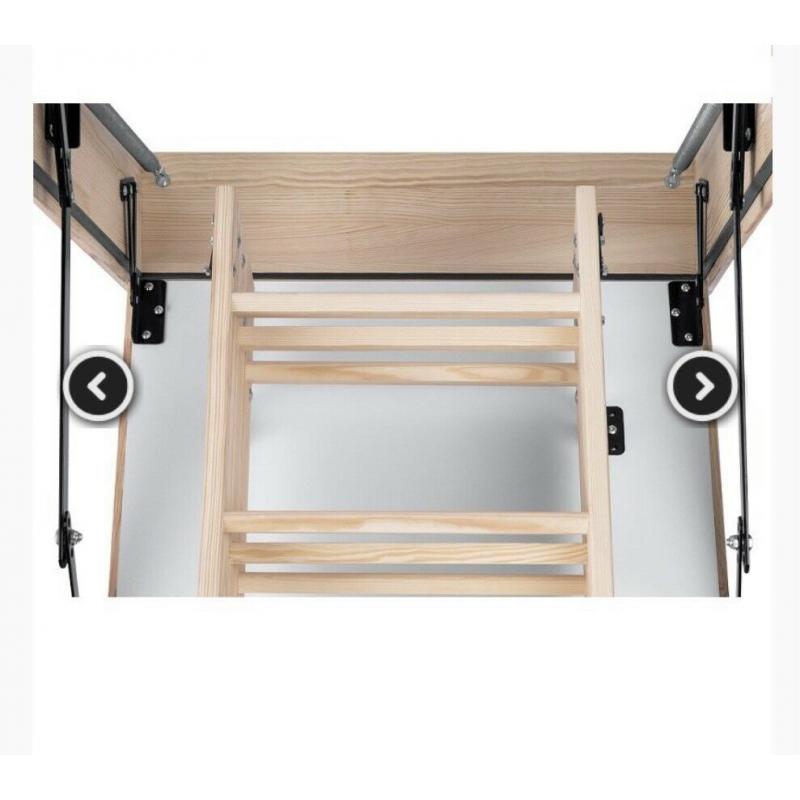 oman komfort folding loft ladder & hatch 70x120