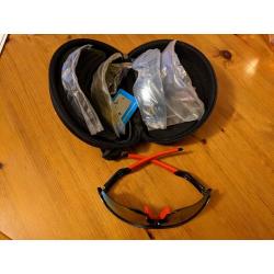 Sunglasses with interchangeable lenses