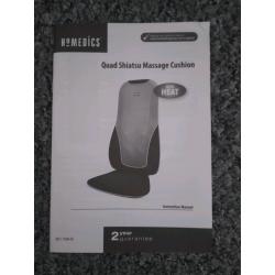 Homedics Shiatsu massage cushion with heat