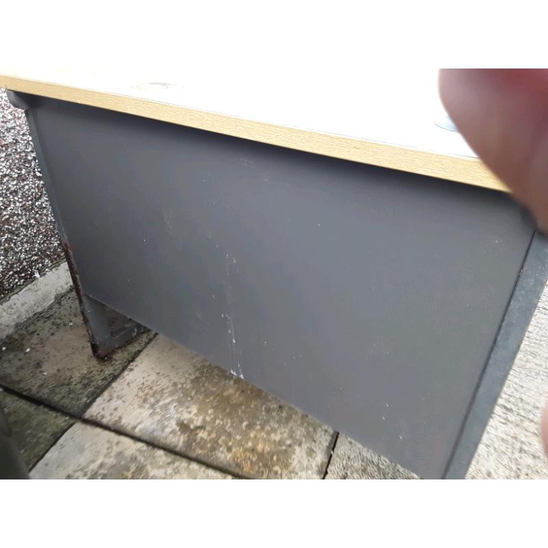 Large table work bench .solid frame and top