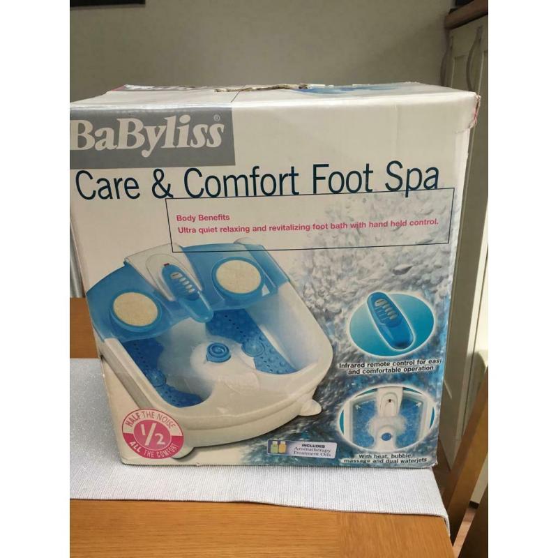 BaByliss Care & Comfort Foot Spa