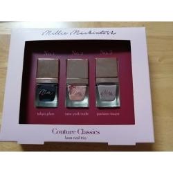 Millie Mackintosh Couture Classics Luxe Nail Trio Set New in Box Brand new in box.