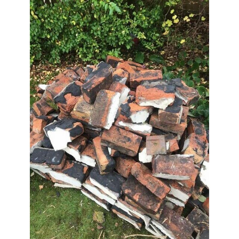 Hardcore/over 200 imperial bricks not cleaned for free