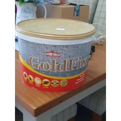 Big tub of adhesive.
