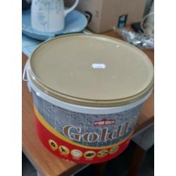 Big tub of adhesive.