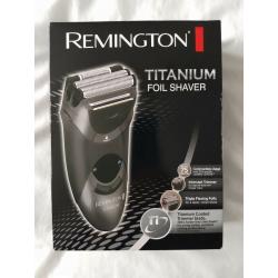 Brand New & Sealed Remington Titanium Triple Foil Electric Shaver MS5120