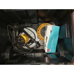 Dewalt storage trolley and 2 Tstak cases