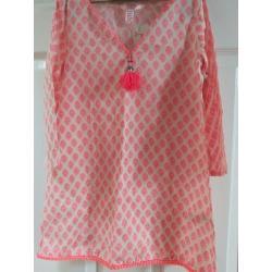 PINK KAFTAN SIZE 7-8