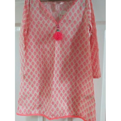 PINK KAFTAN SIZE 7-8
