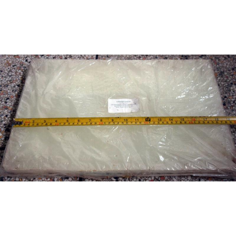 Paraffin Wax 5Kg slab, candle making,woodworking, woodturning, sealing ends of logs