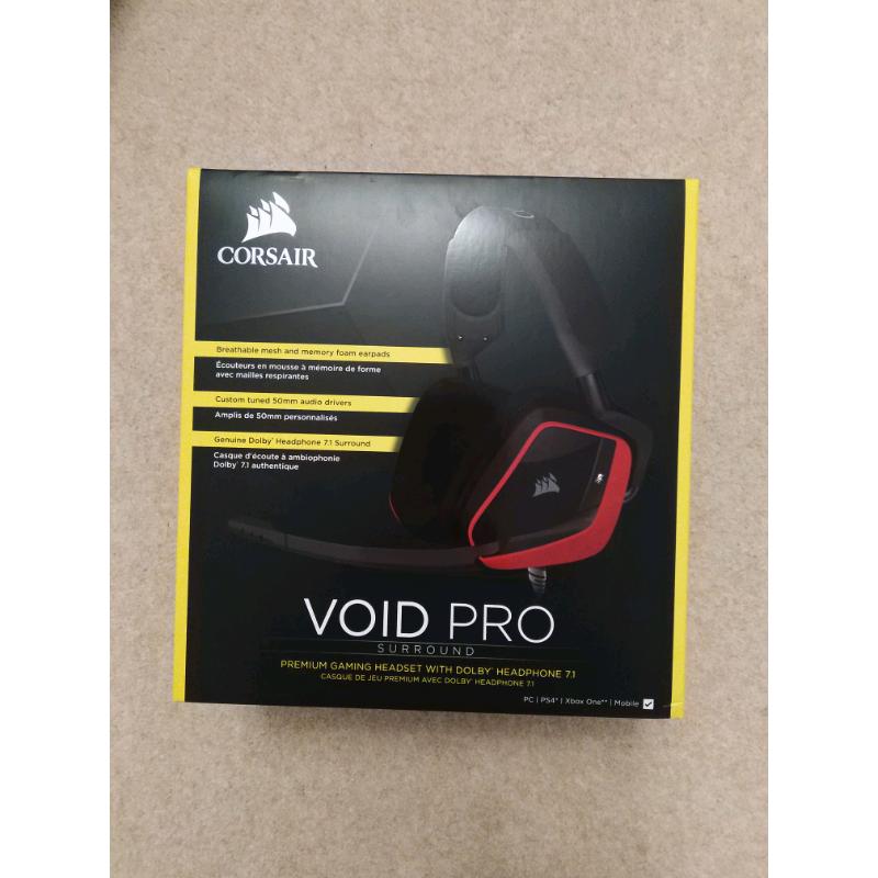 Corsair void pro surround headset