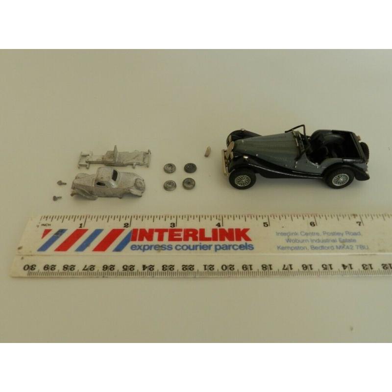 Citroen model 1937 Traction Avant Coupe also toy Morgan 4