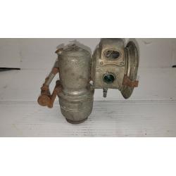Vintage P & H 'New Revenge' Bicycle Petroleum Carbide Oil Lamp Birmingham.