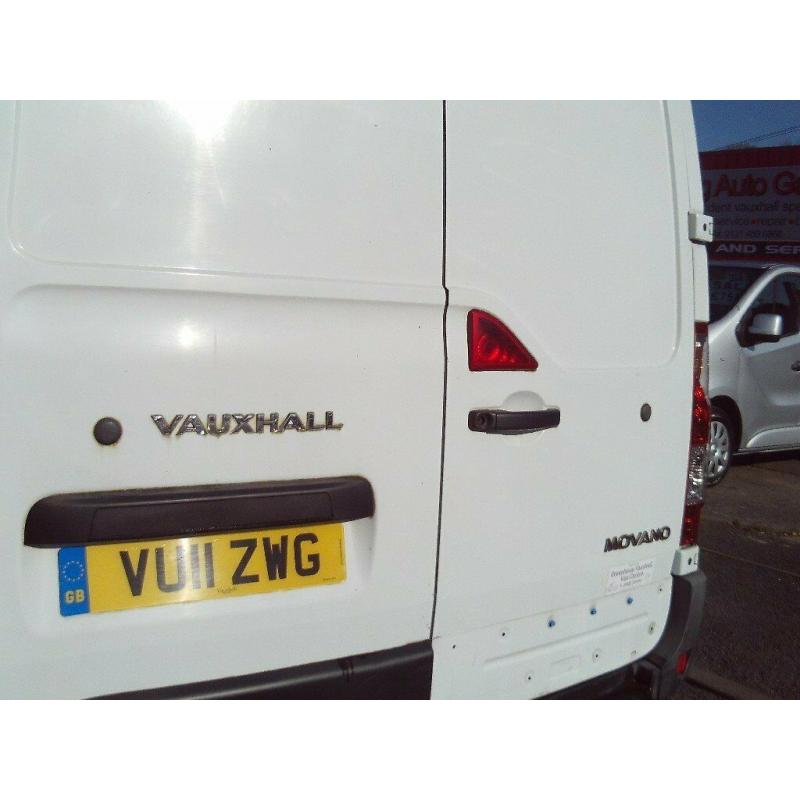 VAUXHALL MOVANO 2010 ONWARDS 2.3 REAR WHEEL DRIVE TWIN AXLE BREAKING FOR PARTS OR SPARES