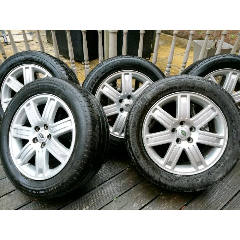 Set of 5 Range Rover Vogue 2008 Alloys 19 ins