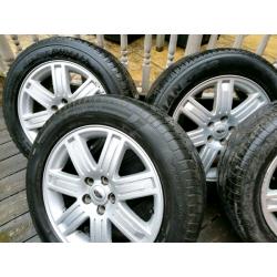 Set of 5 Range Rover Vogue 2008 Alloys 19 ins