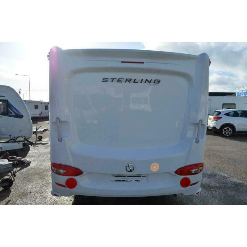 2013 Sterling Elite Explorer-4 Berth-Transverse Island Bed-Touring Caravan SOLD