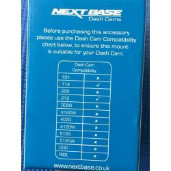 Nextbase Click & Go+ Magnetic Mount for Nextbase 112 & 212 Dash Cam BNIB #1