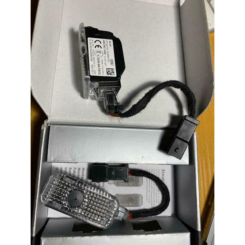 Audi Genuine Original LED Logo Puddle lights