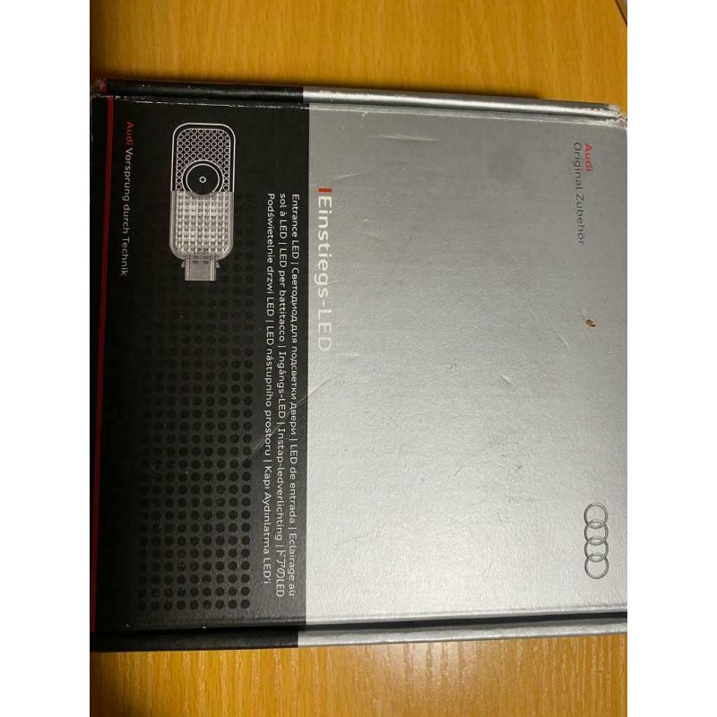 Audi Genuine Original LED Logo Puddle lights