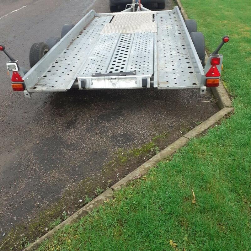 Ifor Williams transport trailer